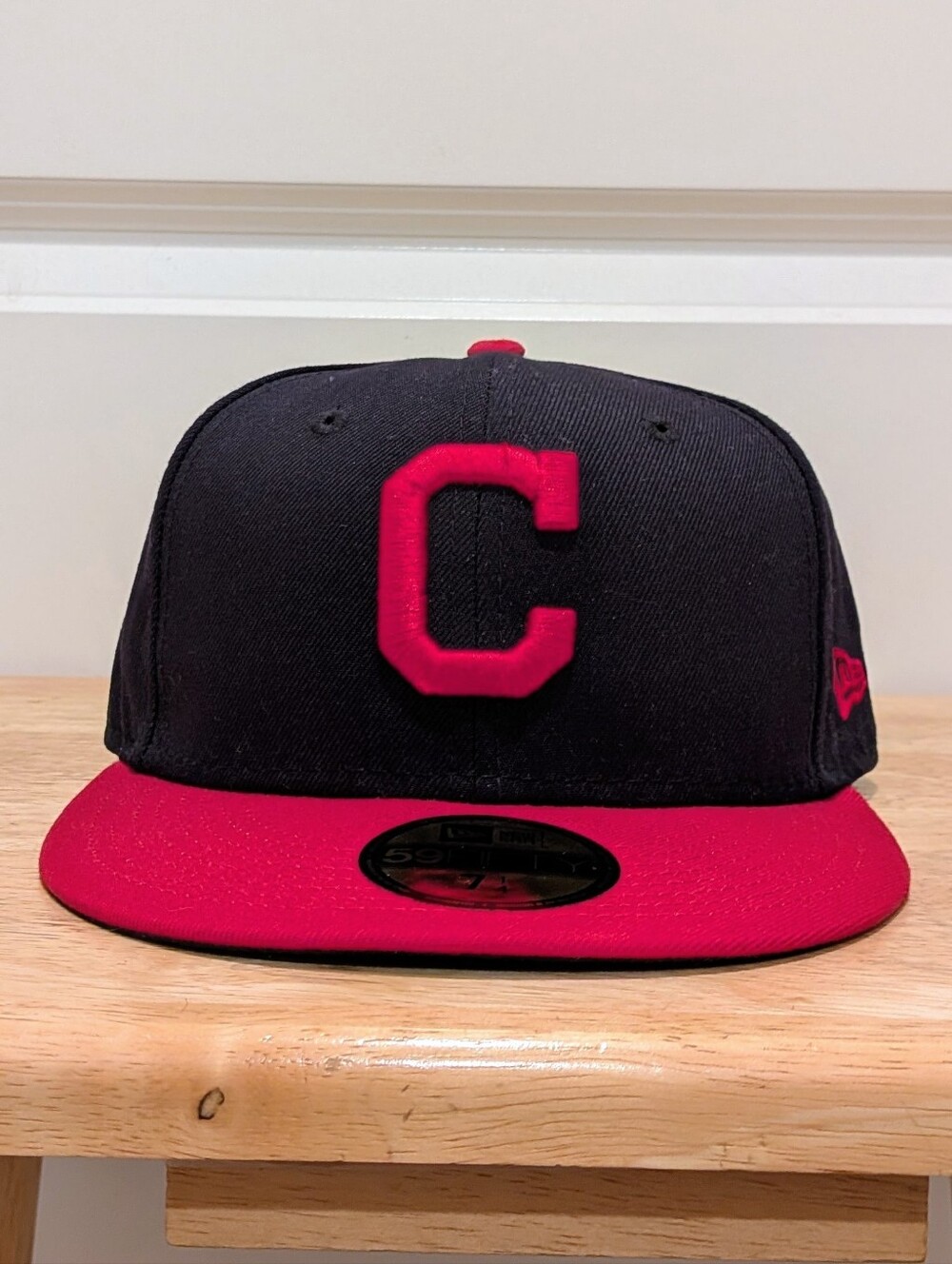 NWT Cleveland Indians 7 1/4 New Era Authentic Collection On Field 59FIFTY Hat
